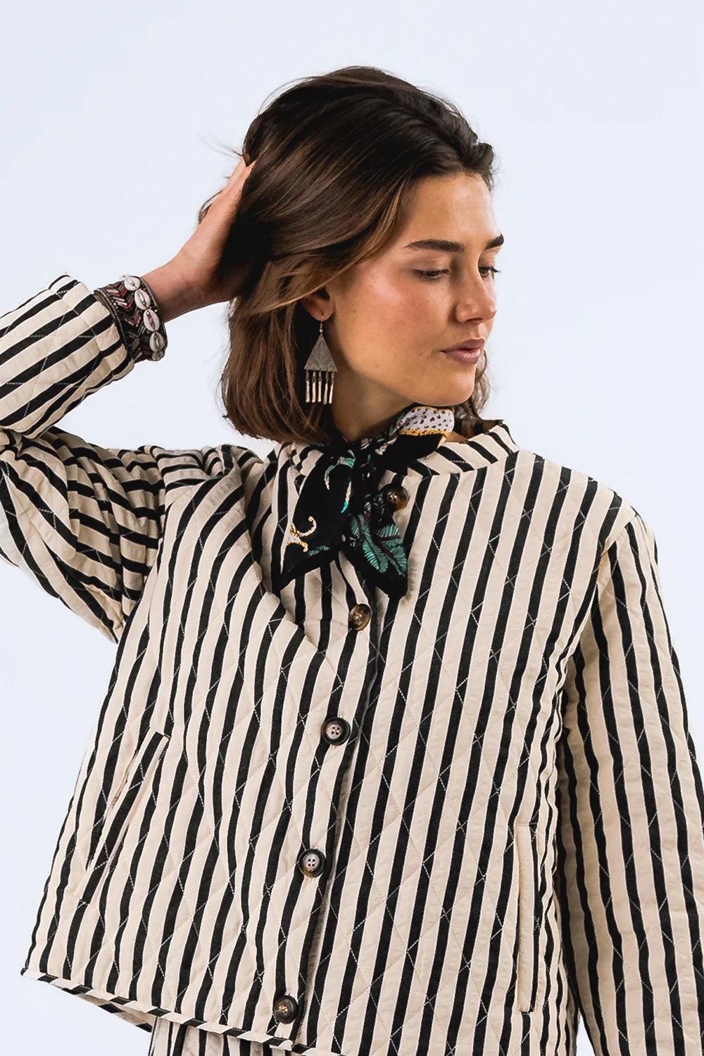 Good Thing Lollys Laundry Zahara Scarf - Washed Black