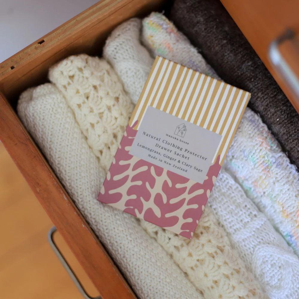 Good Thing Manuka House Contemporary Drawer Sachet - Cedarwood Clove Bud & Bay
