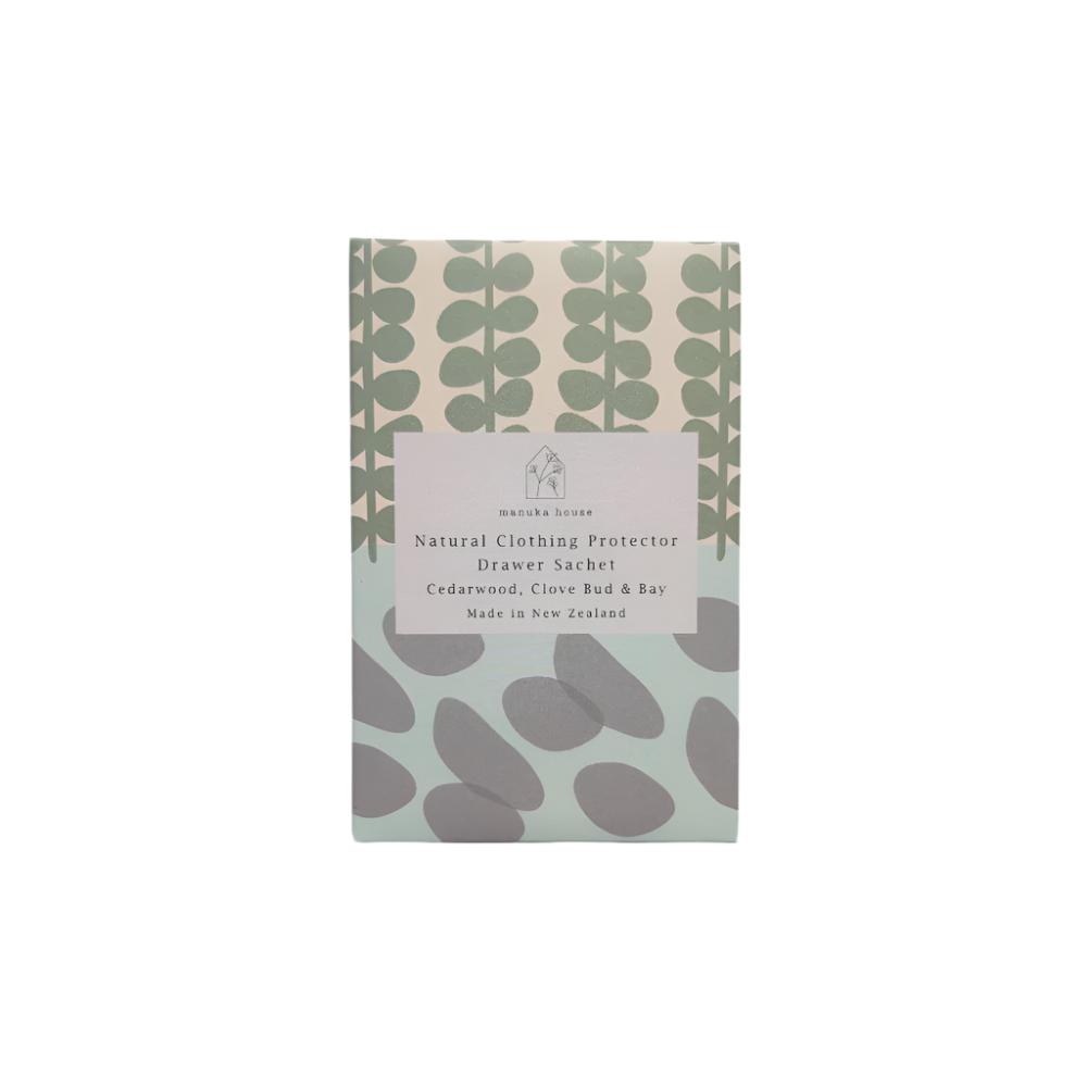 good thing Manuka House Contemporary Drawer Sachet - Cedarwood Clove Bud & Bay