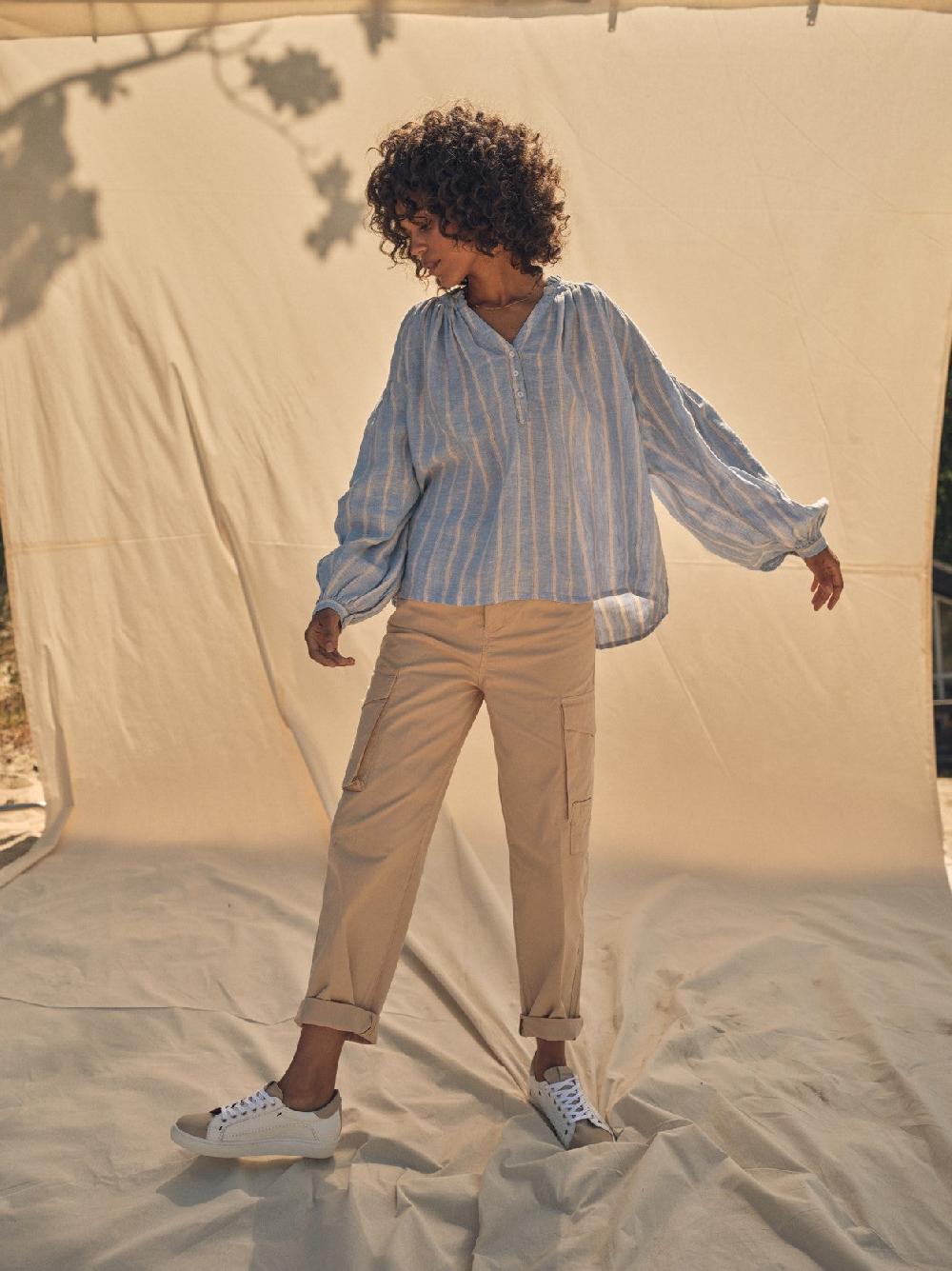 Good Thing Mos Mosh Adeline Rosita Cargo Pant - Cement