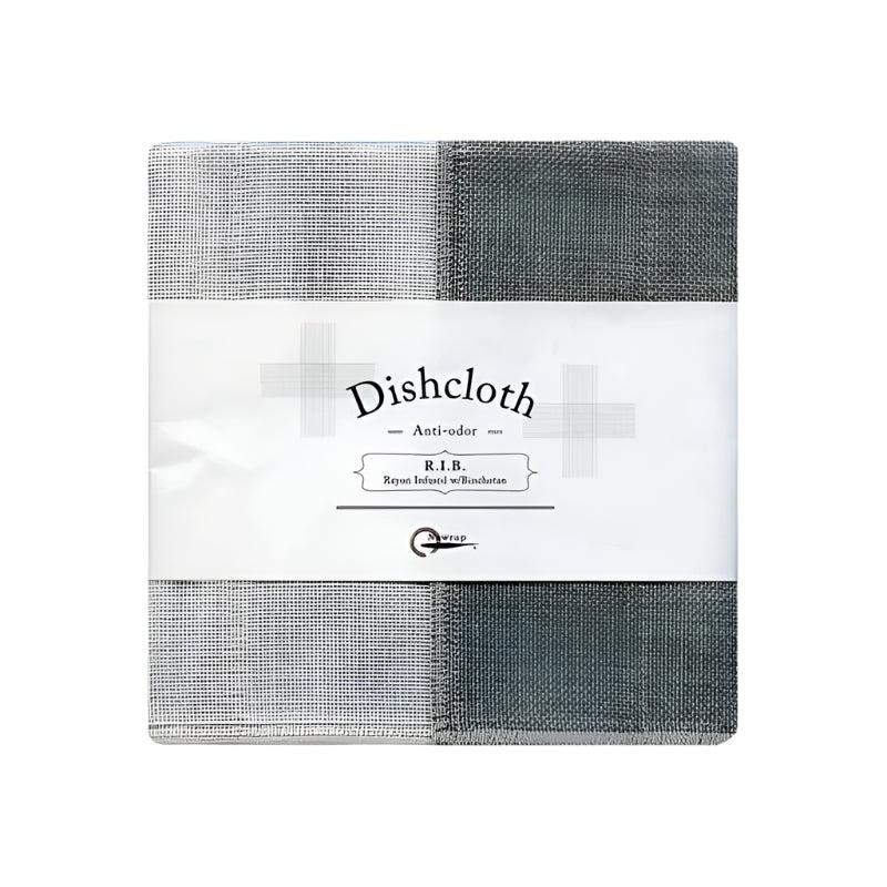 good thing Nawrap Charcoal Infused R.I.B. Dishcloth - White