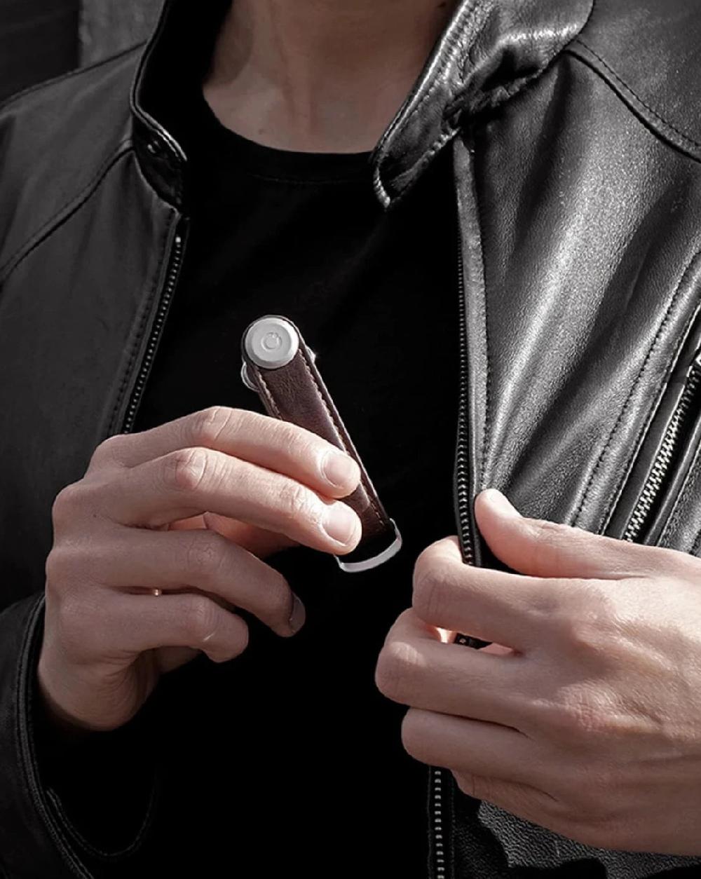 Good Thing OrbitKey Key Organiser Leather - Espresso/Brown