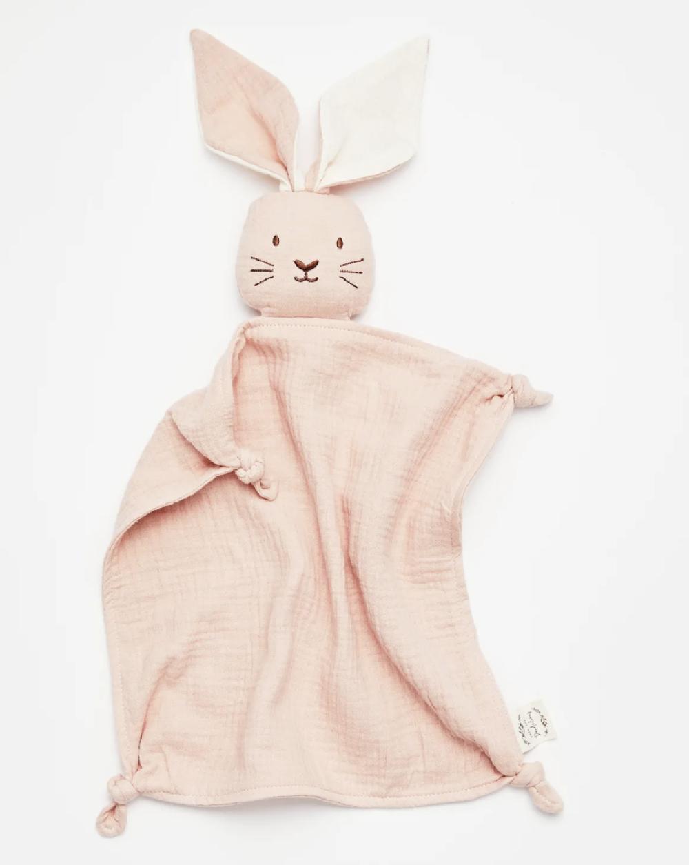 good thing Over The Dandelions Lovey Bunny - Blush with Milk Ears