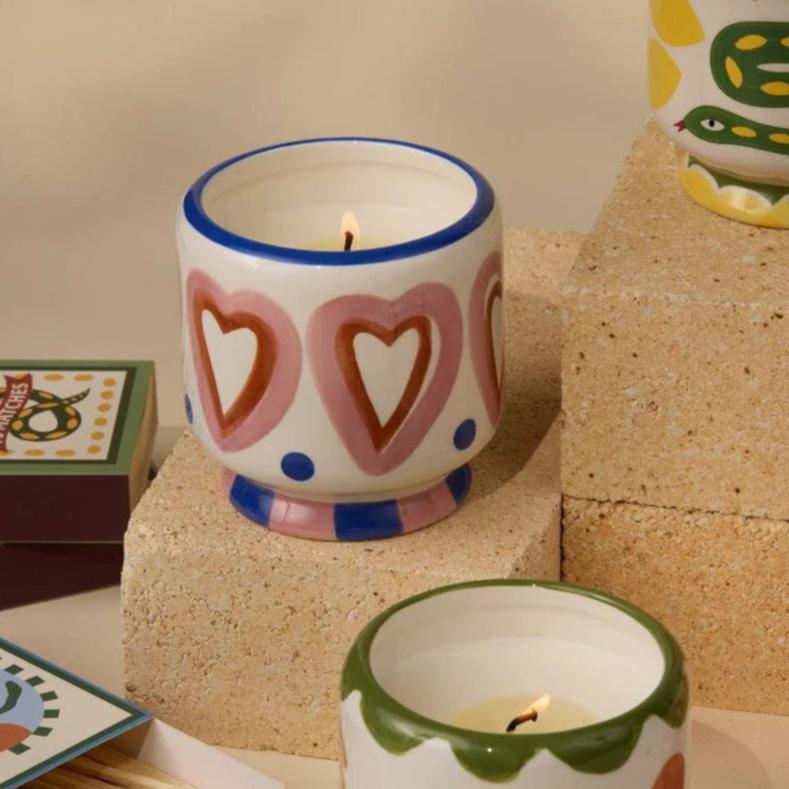 good thing Paddywax A Dopo Hearts Candle - Rosewood Vanilla