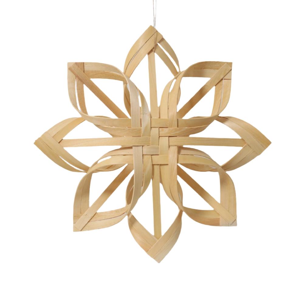 good thing Robert Gordon Woven Snowflake Decoration - Large