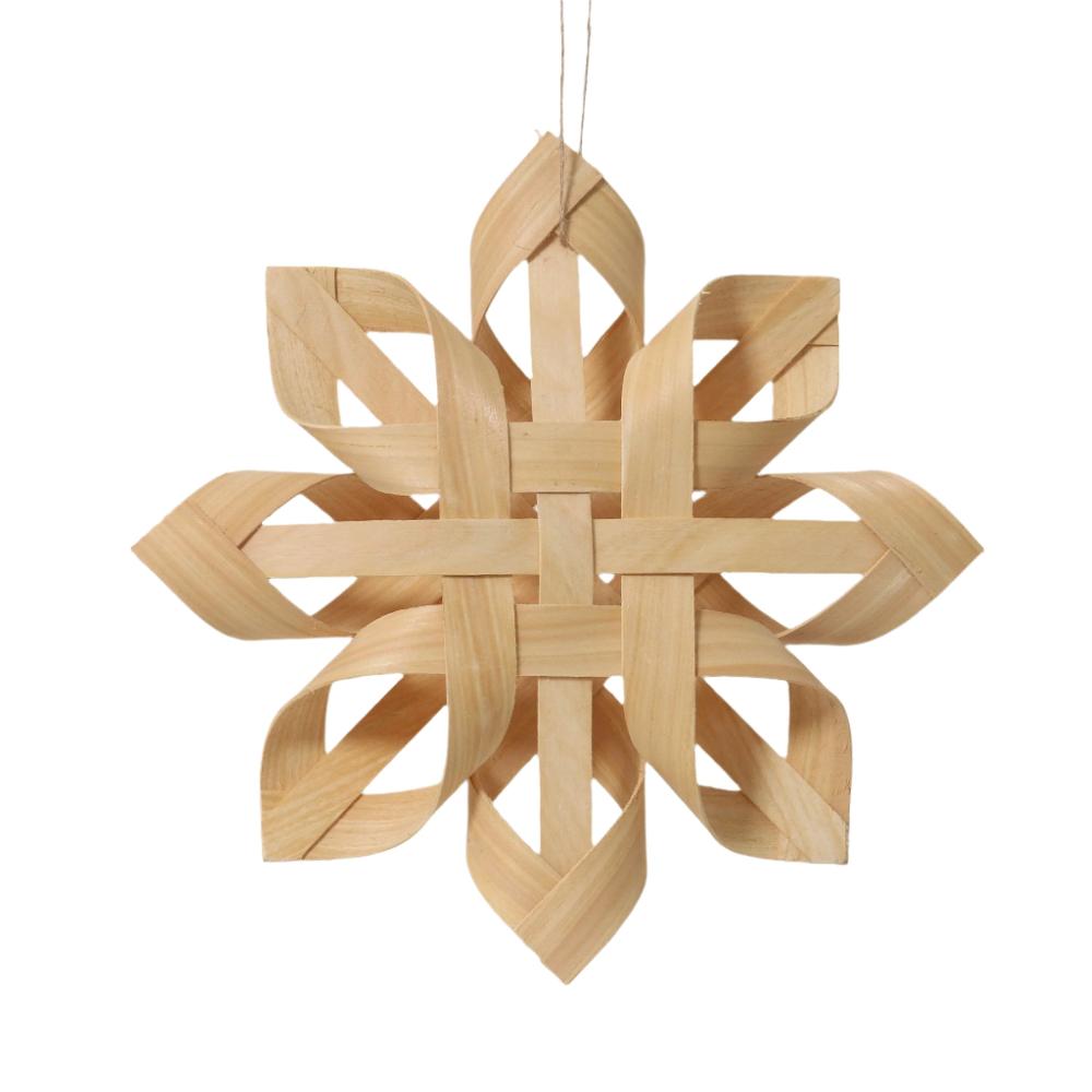 good thing Robert Gordon Woven Snowflake Decoration - Medium