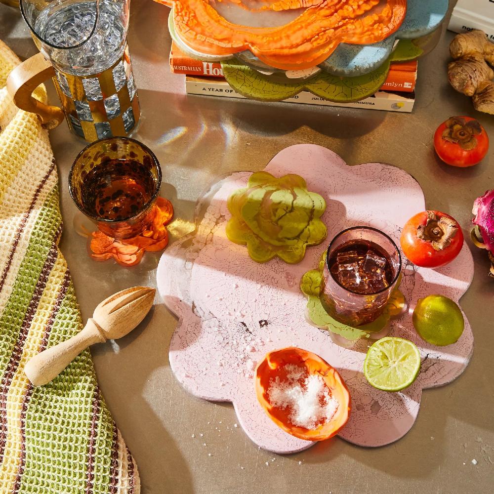 Good Thing Sage And Clare Cecilia Coasters - Pistachio Set Of 2