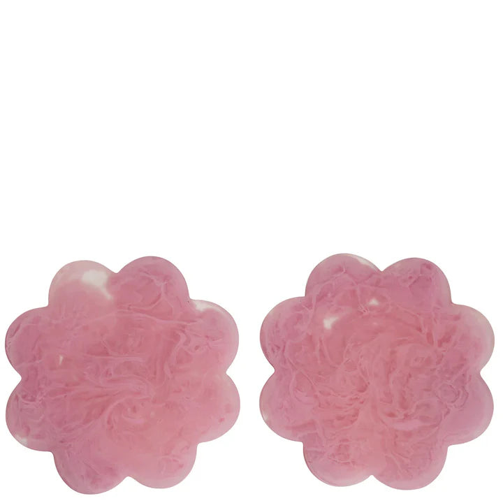 Good Thing Sage And Clare Cecilia Coasters Set Of 2 - Fuchsia