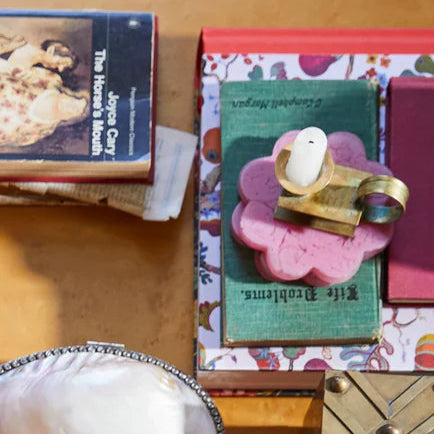 Good Thing Sage And Clare Cecilia Coasters Set Of 2 - Fuchsia