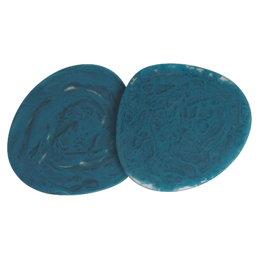 good thing Sage and Clare Fenella Coasters Set of 2 - Capri