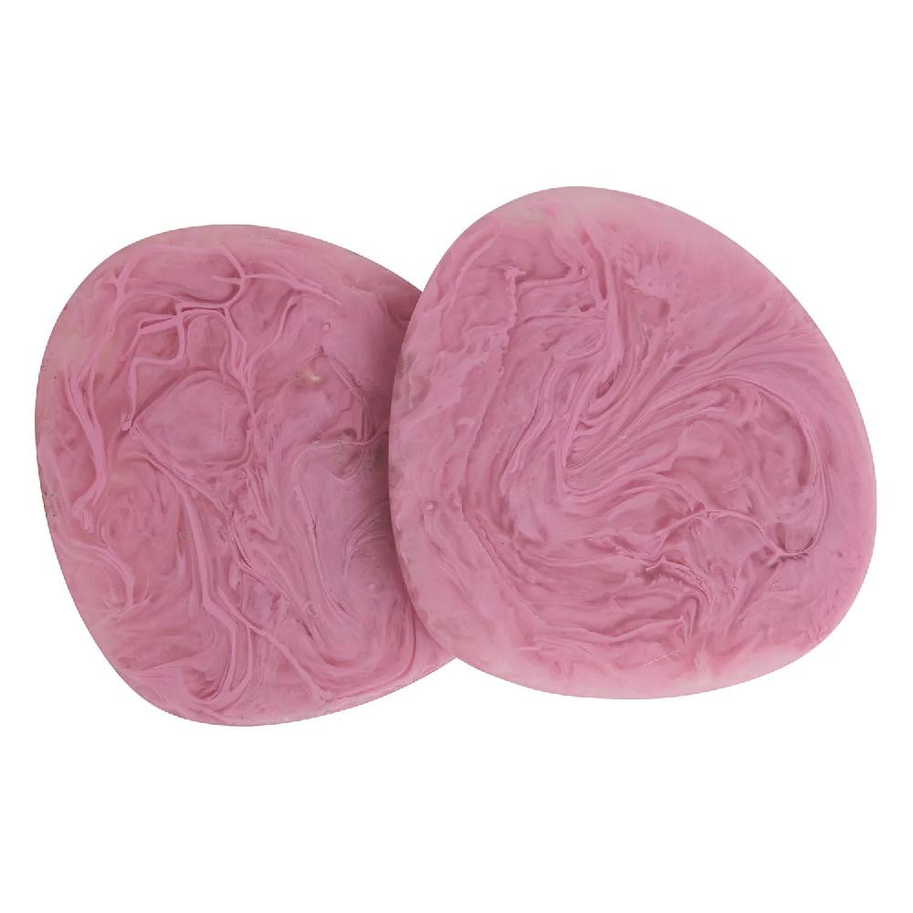 good thing Sage and Clare Fenella Coasters Set of 2 - Fuchsia