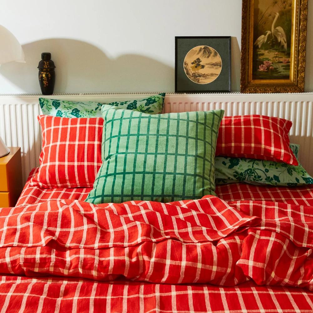 Good Thing Sage And Clare Remi Velvet Cushion - Emerald