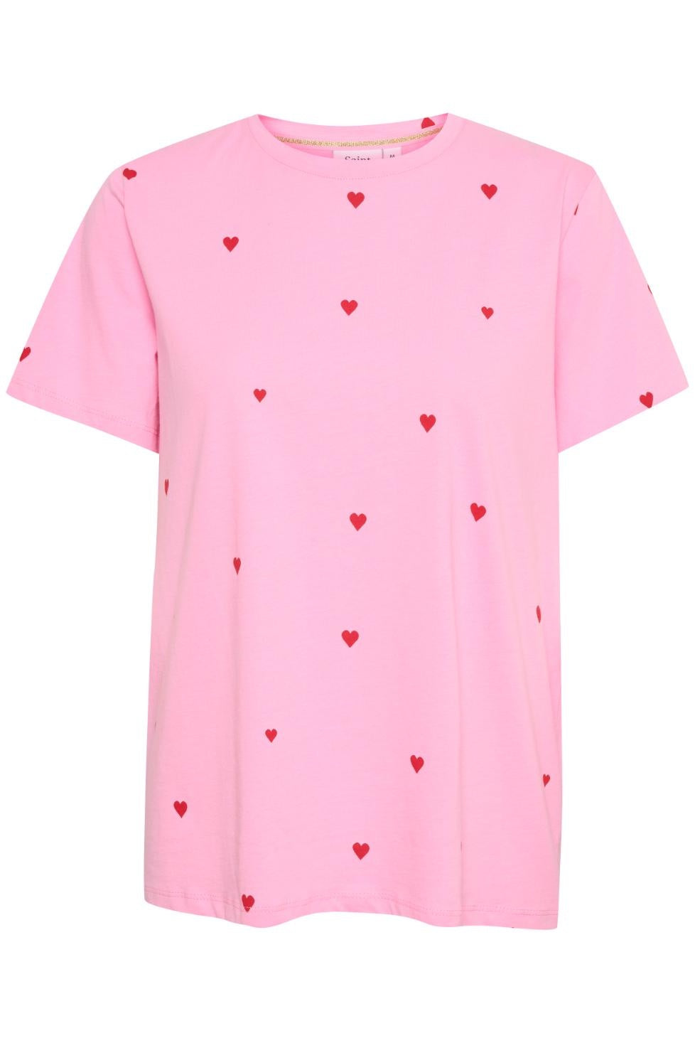 Good Thing Saint Tropez Dagni T-Shirt - Bonbon Flame Hearts