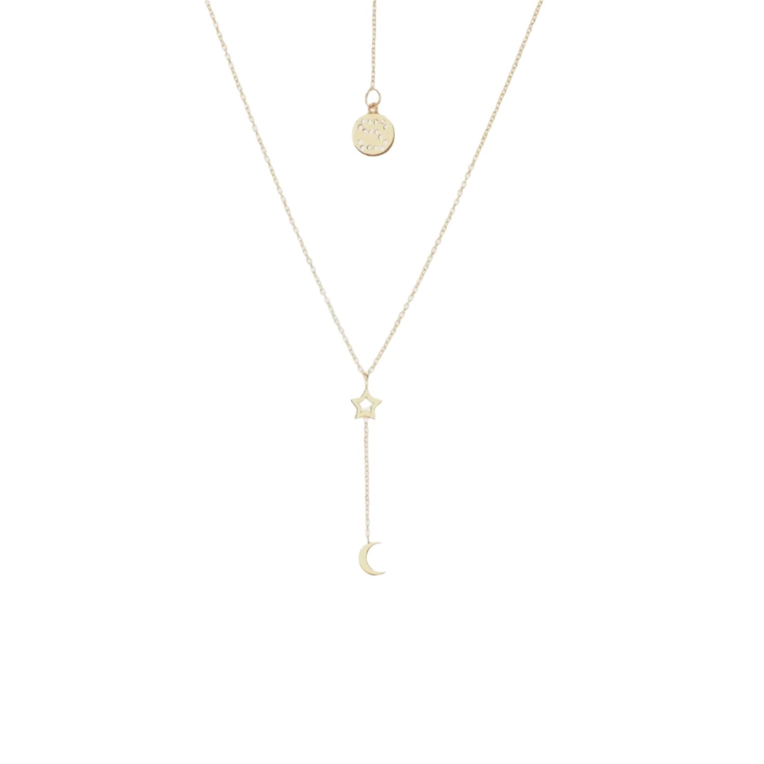 Good Thing Silk & Steel Superfine Starry Night Necklace - Gold