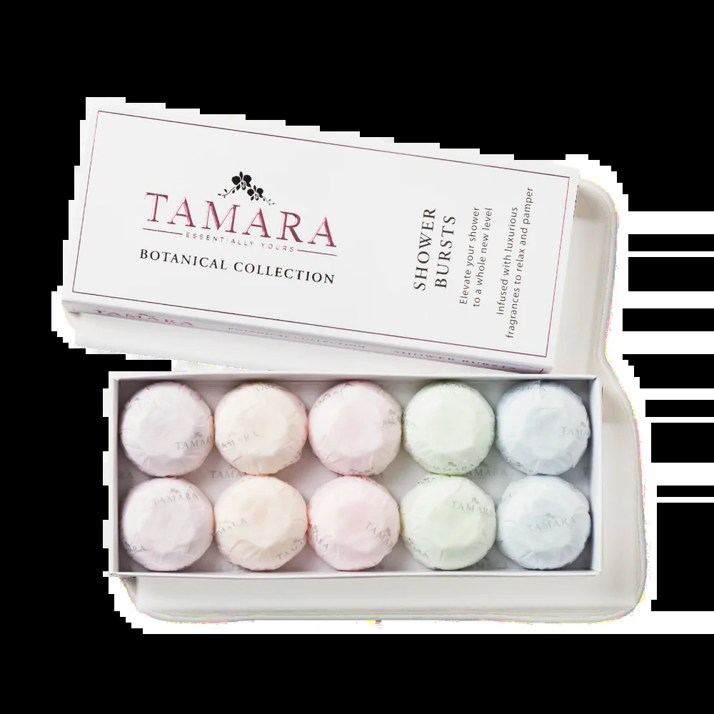 Good Thing Tamara Shower Bursts Box Of 10 - Botanical Collection