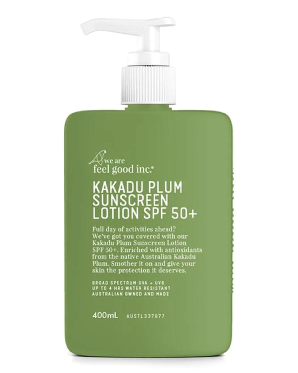 good thing We Are Feel Good Kakadu Plum Sunscreen SPF50+ 400ml Pump