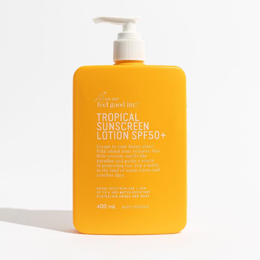 good thing We Are Feel Good Tropical Sunscreen SPF50+ 400ml Pump