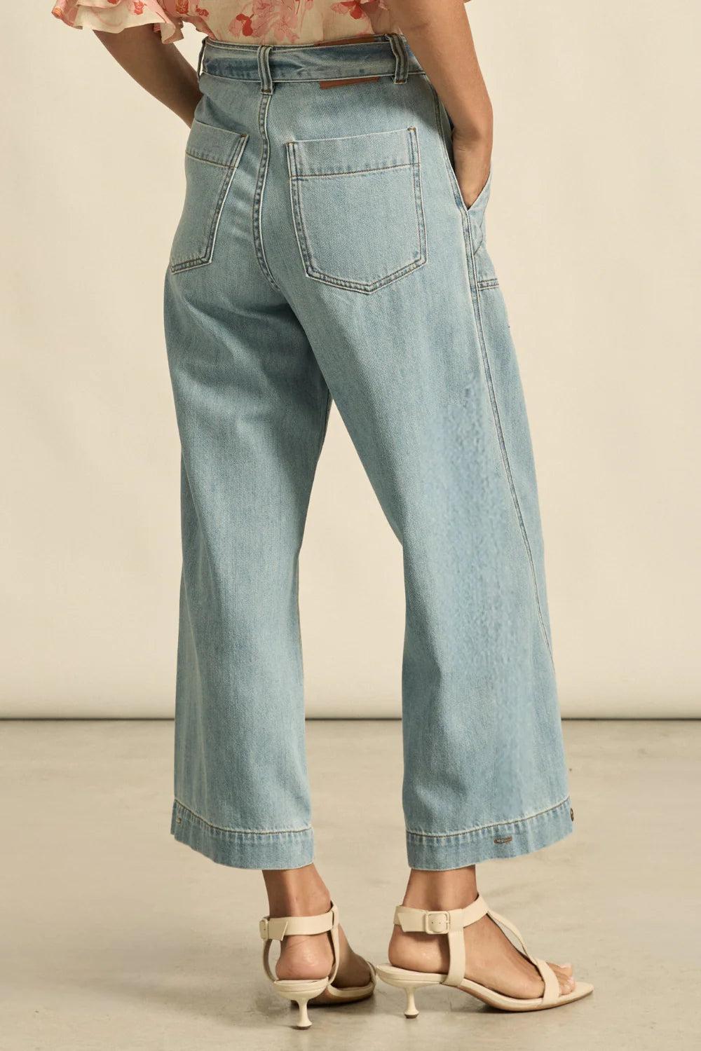 Good Thing Zoe Kratzmann Embark Jean - Light Washed Denim