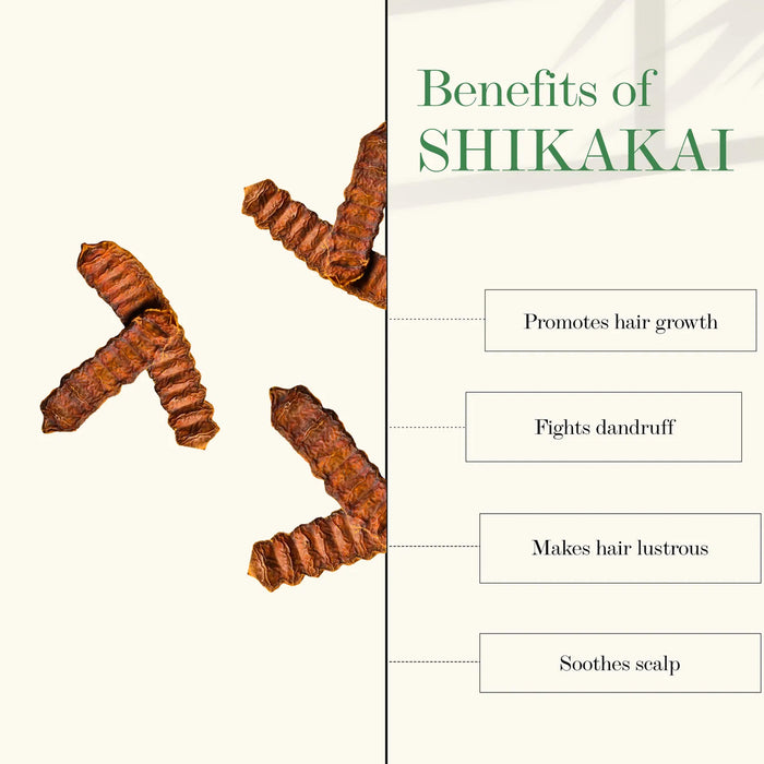 Good Vibes Amla Shikakai Strengthening Shampoo | With Neem | Hair Growth Shine