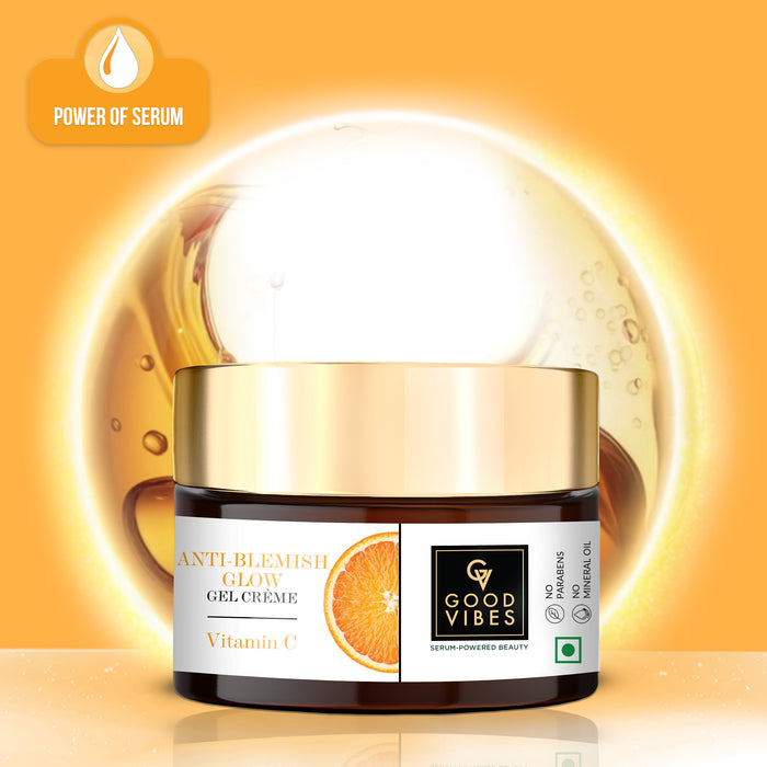 Good Vibes Anti Blemish Glow Gel Creme Vitamin C With Power Of Serum