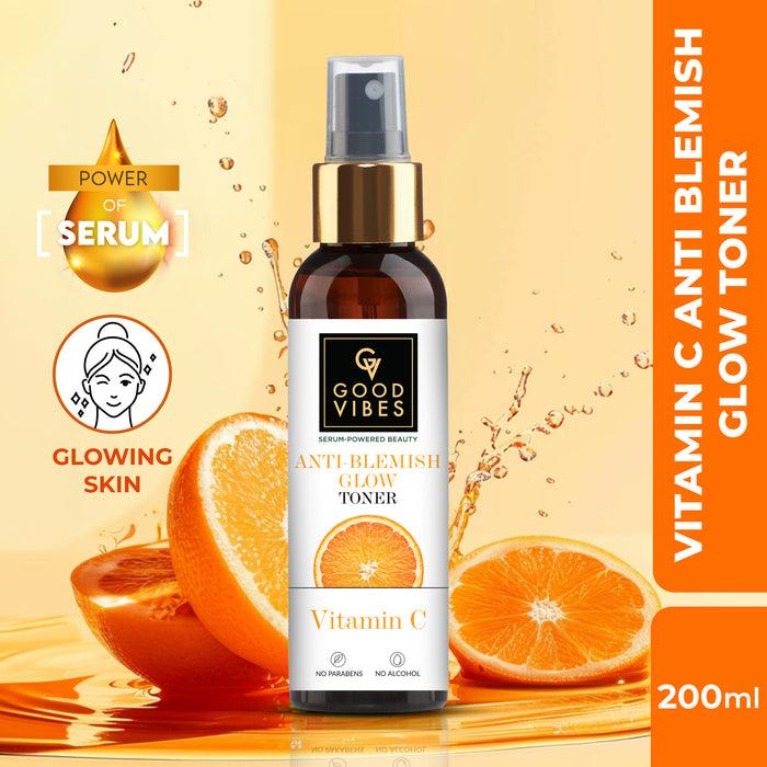 good vibes Anti Blemish Glow Toner Vitamin C with Power of Serum