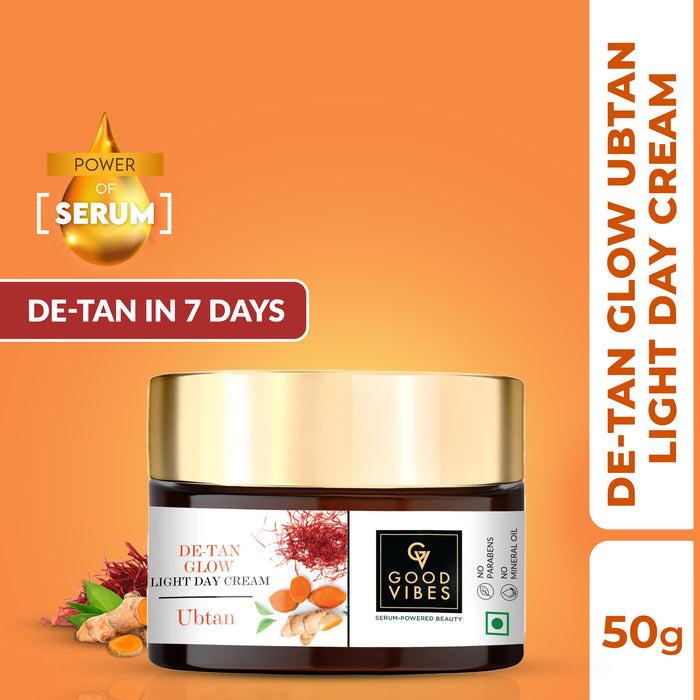 good vibes De-Tan Glow Light Day Cream With Power of Serum