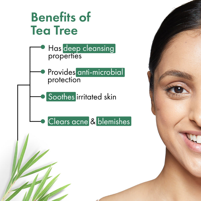 Good Vibes Acne Control Tea Tree Foaming Face Wash