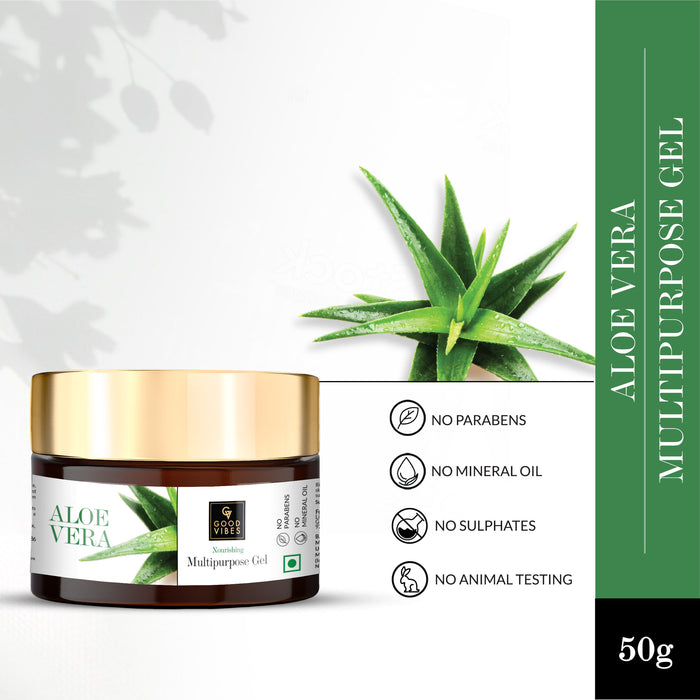 good vibes Aloe Vera Nourishing Multipurpose Gel