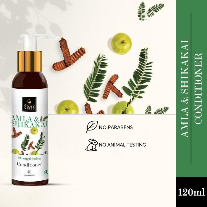 good vibes Amla & Shikakai Strengthening Conditioner