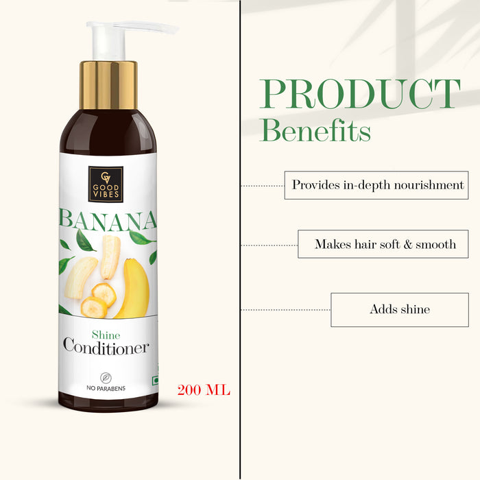 Good Vibes Banana Shine Conditioner