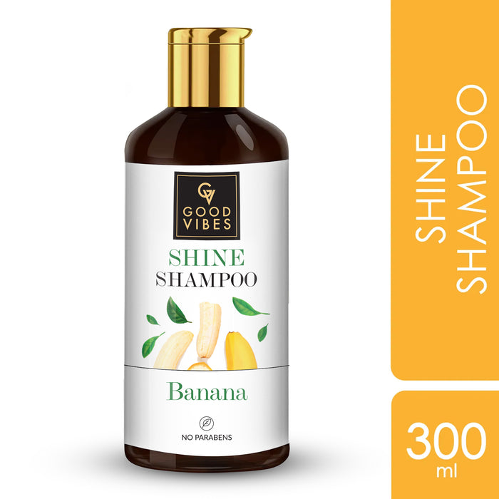 good vibes Banana Shine Shampoo