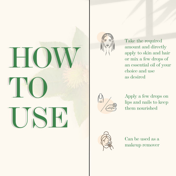 Good Vibes Castor 100% Pure Cold Pressed Oil