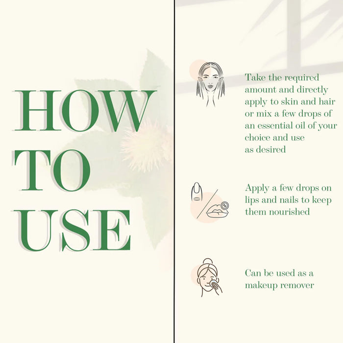 Good Vibes Castor 100% Pure Cold Pressed Oil