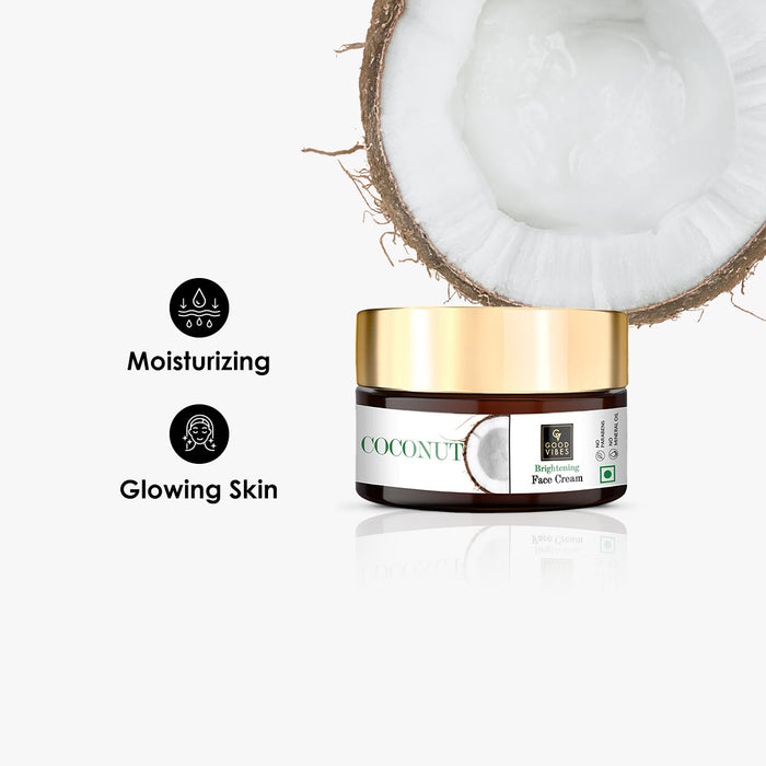 good vibes Coconut Brightening Face Cream