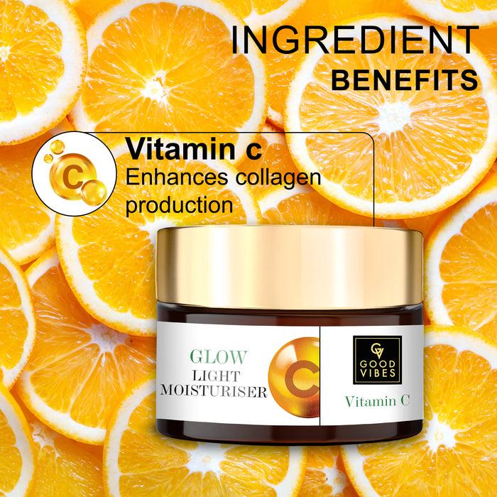Good Vibes Glow Light Moisturiser - Vitamin C