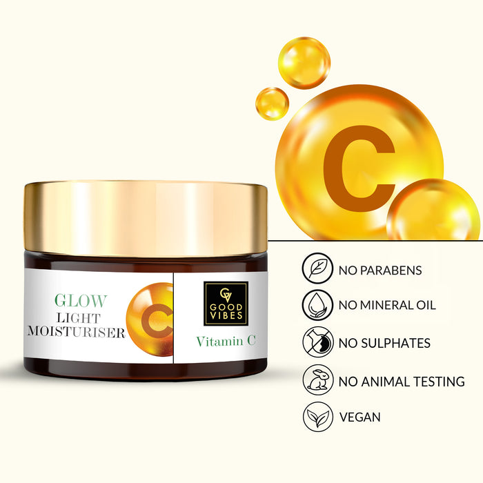 Good Vibes Glow Light Moisturiser - Vitamin C