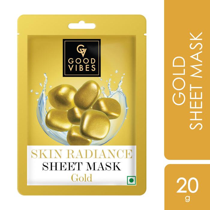 good vibes Gold Skin Radiance Sheet Mask