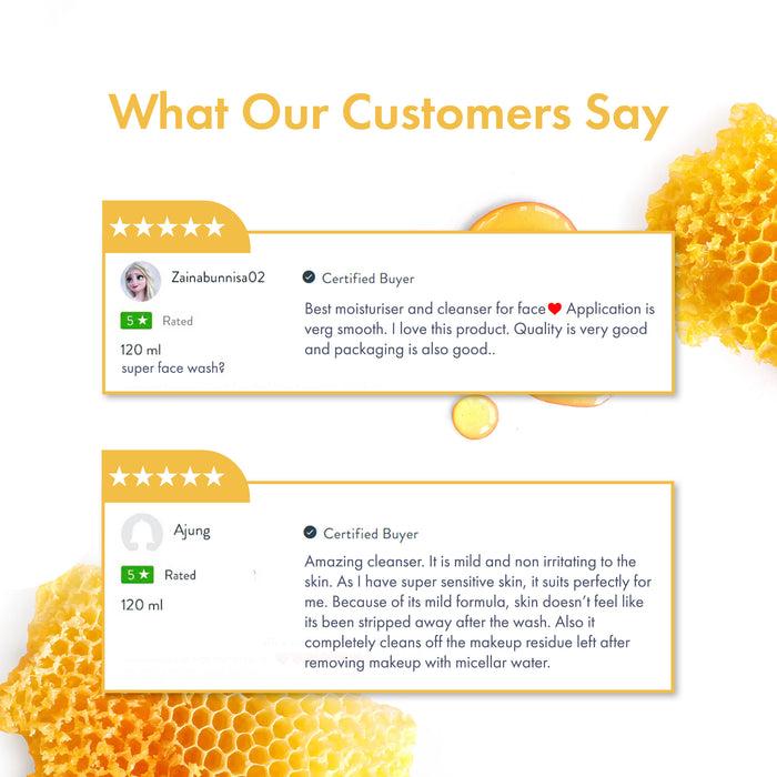 Good Vibes Honey Moisturizing Face Wash