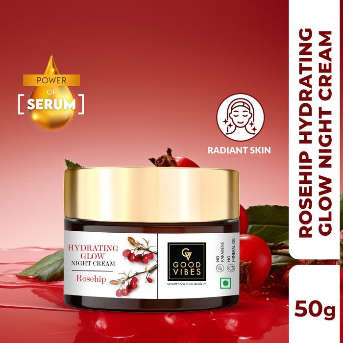good vibes Hydrating glow night cream- Rosehip