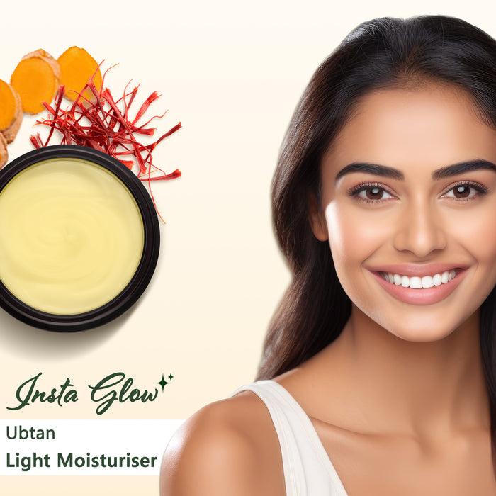 Good Vibes Insta Glow Light Moisturiser - Ubtan