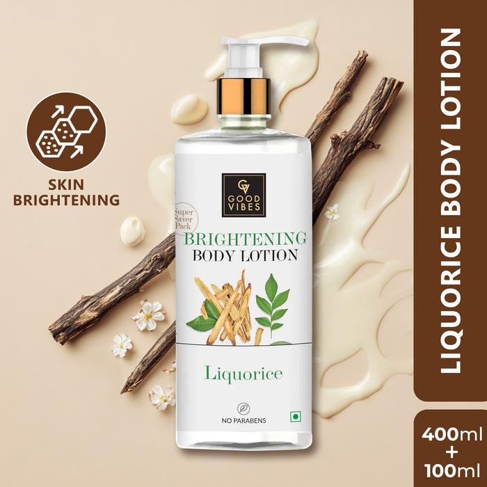 good vibes Liquorice Brightening Body Lotion