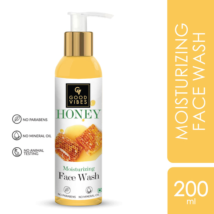 Good Vibes Moisturizing Face Wash -Honey