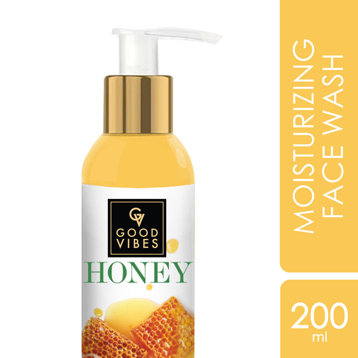good vibes Moisturizing Face Wash -Honey