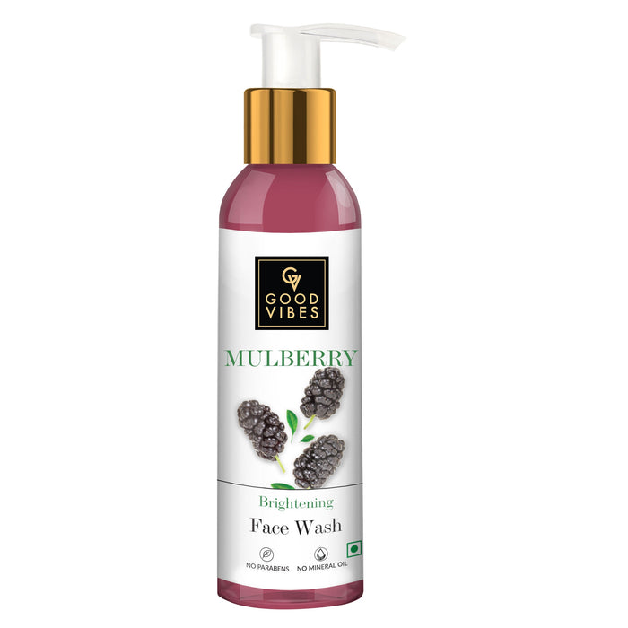 Good Vibes Mulberry Brightening Face Wash (120 Ml)