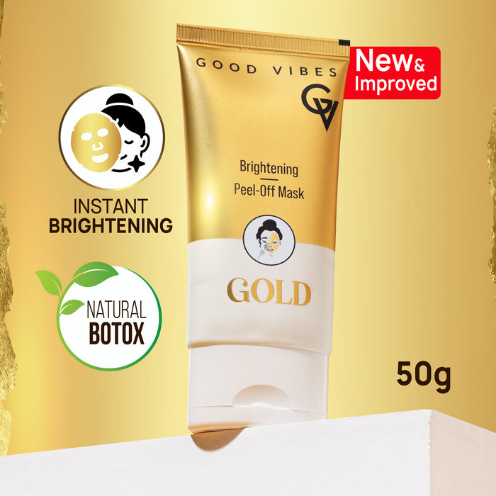 Good Vibes Good Vibes New & Improved Gold Brightening Peel Off Mask (50 G)
