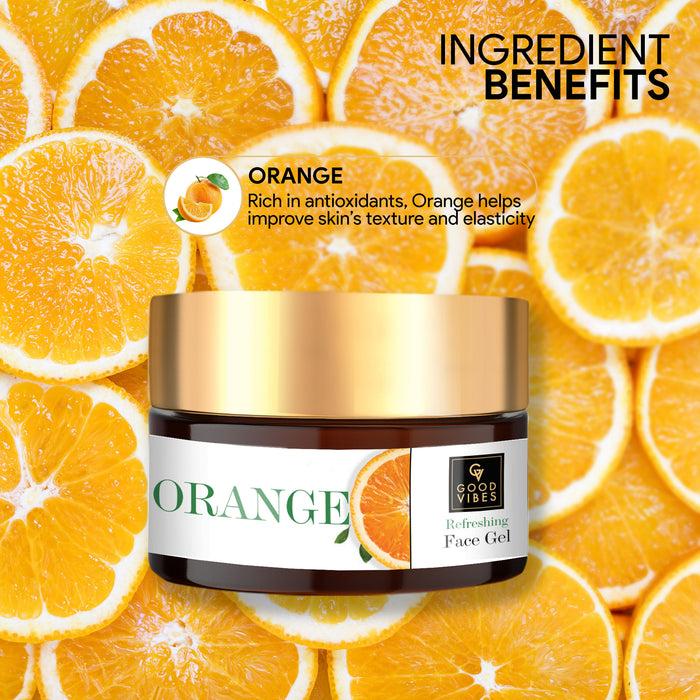 Good Vibes Orange Refreshing Face Gel