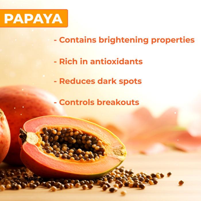 Good Vibes Papaya Glow Face Mask