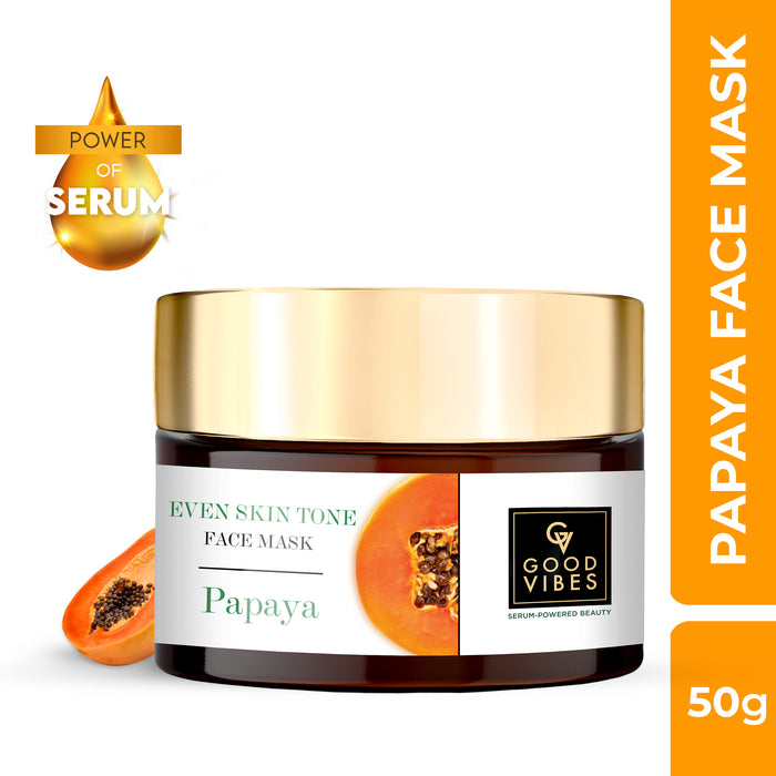 good vibes Papaya Glow Face Mask