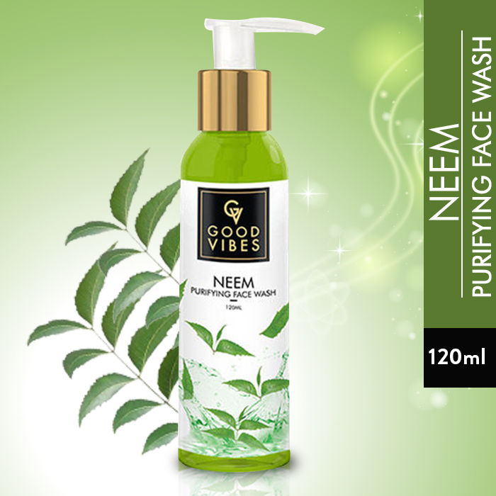 good vibes Purifying Face Wash - Neem (120 ml)