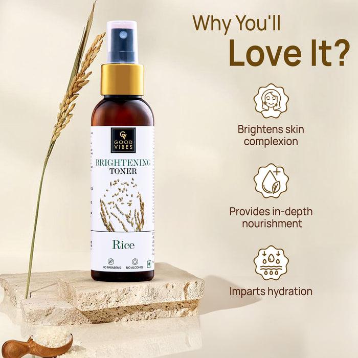 Good Vibes Rice Brightening Toner (120ml)